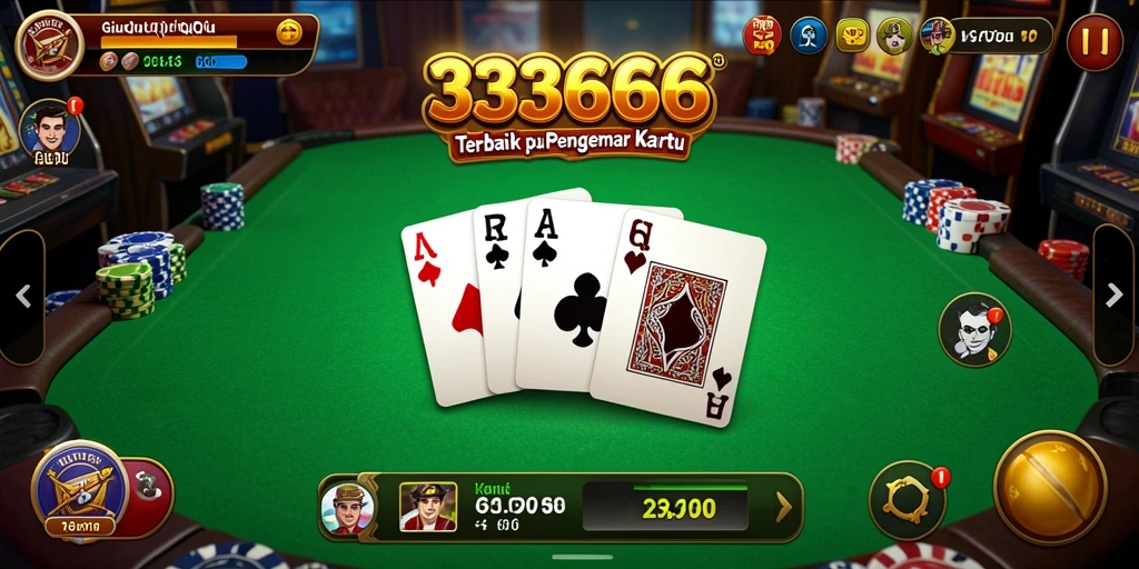 Tampilan gameplay seru QiuQiu di 333666.