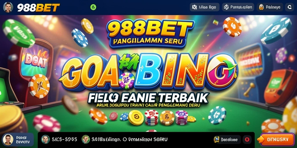 Tampilan gameplay Bingo di 988BET yang menakjubkan dan interaktif.