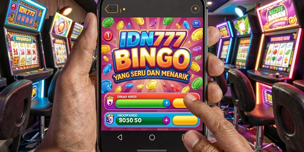 Tampilan gameplay Bingo yang menarik dan seru di IDN777.