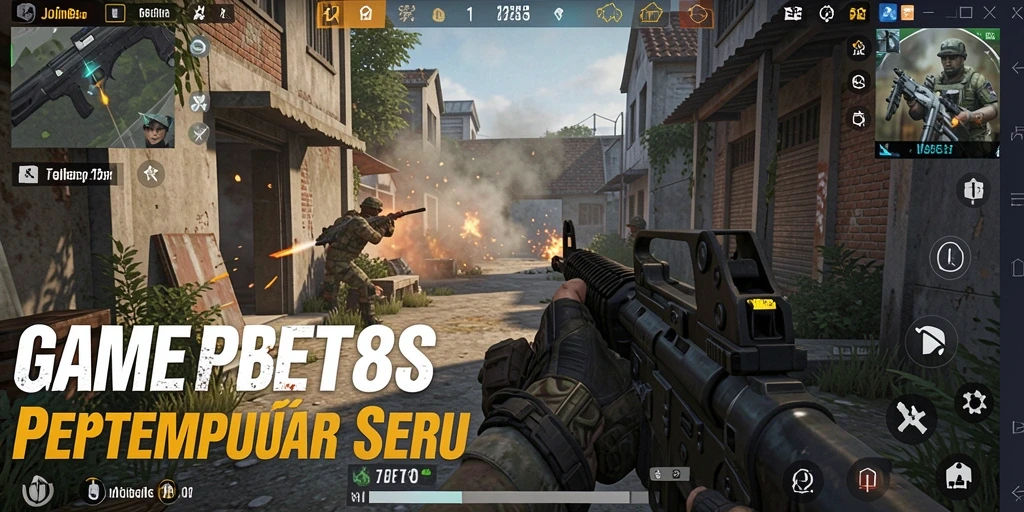 Screenshot utama <strong>JOINBET88</strong> menampilkan pertempuran intens antara tim di peta yang menarik.