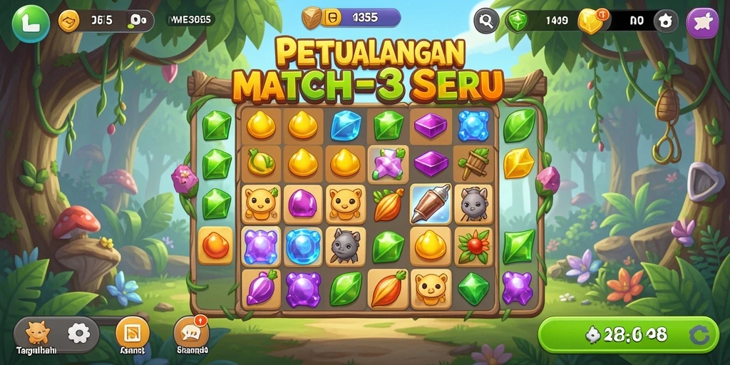 Gameplay seru dan penuh warna dari ME355.