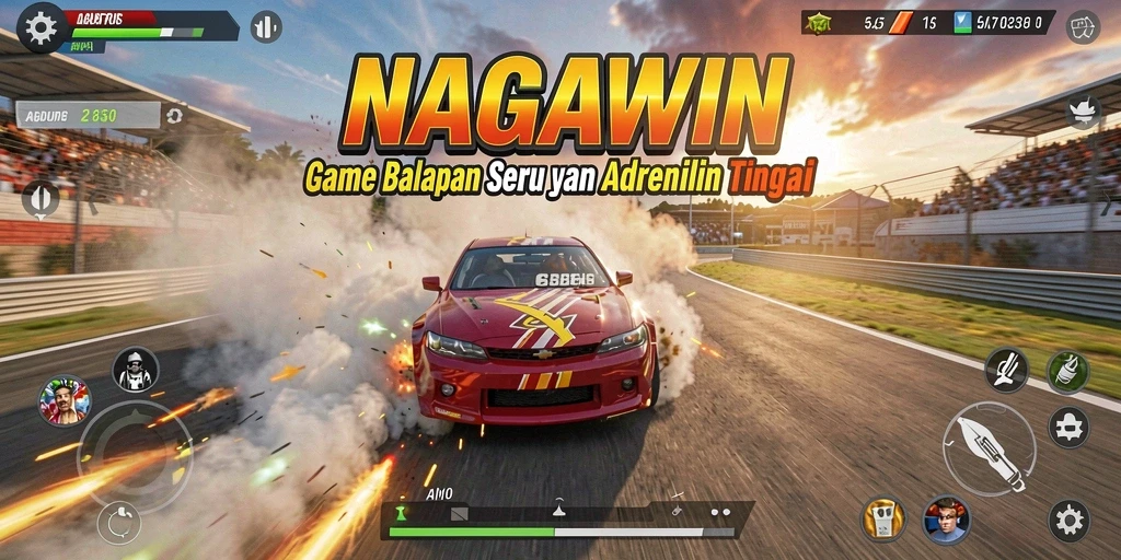 Gameplay Racing yang mendebarkan dan grafis menakjubkan.