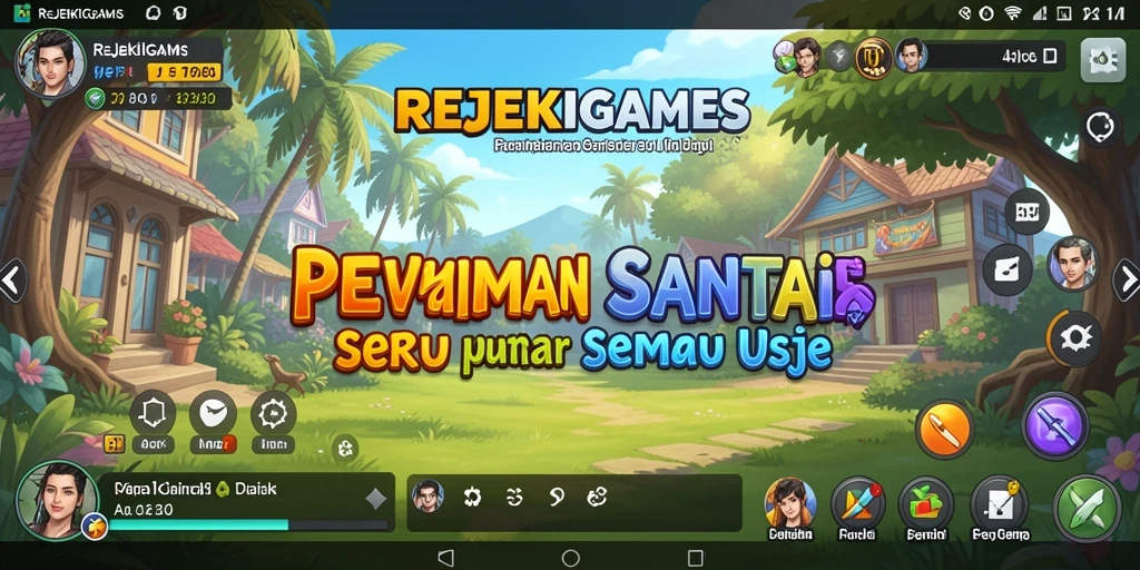 Screenshot dari gameplay seru REJEKIGAMES yang menarik.