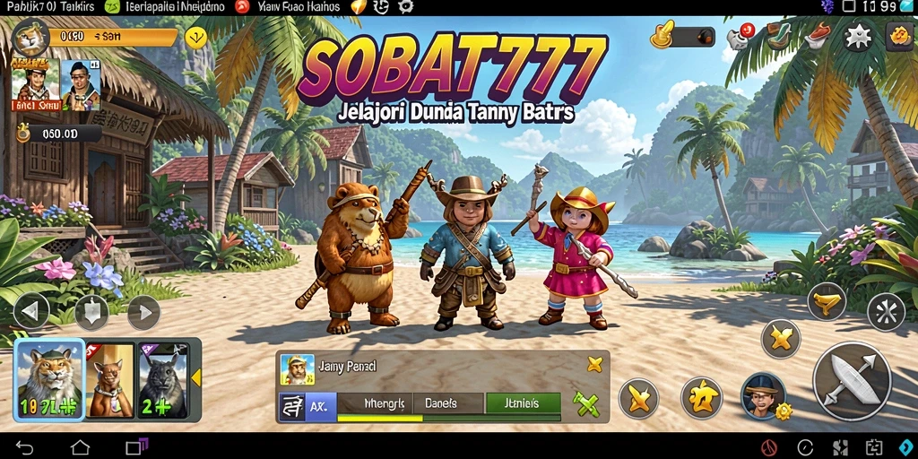 Menampilkan gameplay dinamis dan interaksi dalam dunia Open World.