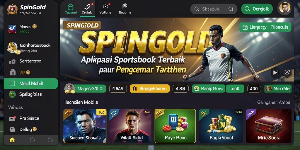 Tampilan menarik dari SPINGOLD dengan fitur taruhan yang interaktif.