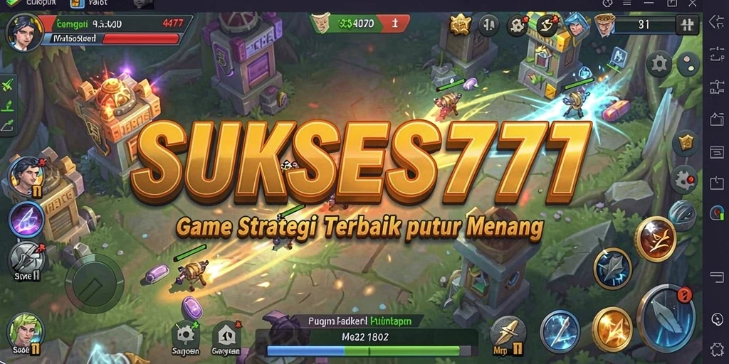 Tampilan screenshot gameplay SUKSES777 yang mendebarkan dan penuh strategi.
