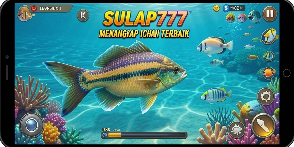 Screenshot gameplay SULAP777 menampilkan pengalaman memancing yang seru.