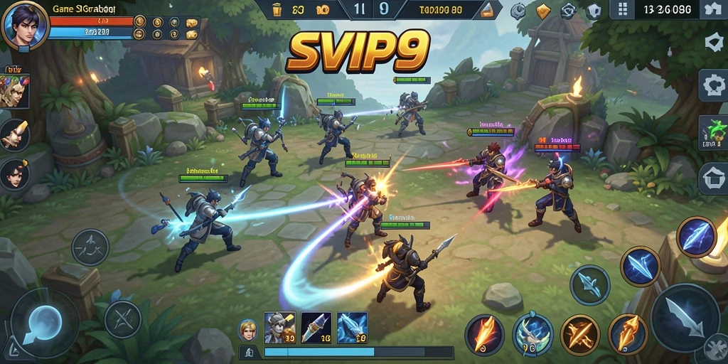 Gameplay SVIP9 yang menarik dan mendebarkan.