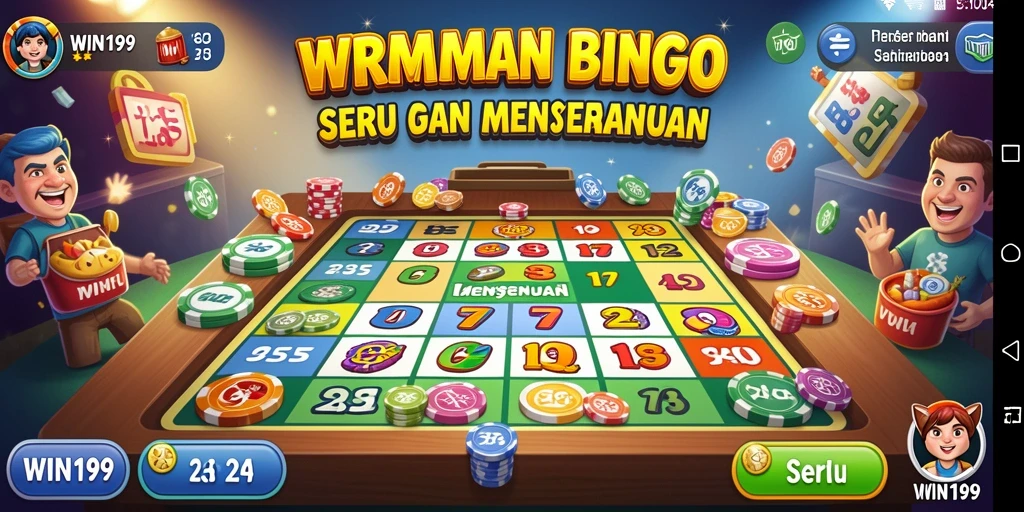 Tampilan gameplay Bingo yang seru dan mengasyikkan.